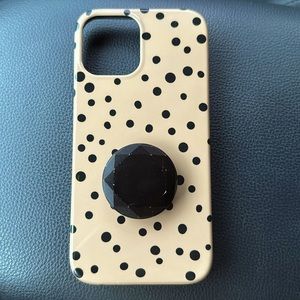iPhone 12 Pro casley case with pop socket attached - used great condition